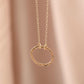 Hammered Gold Pendant Necklace - Drumgreenagh Design Shop