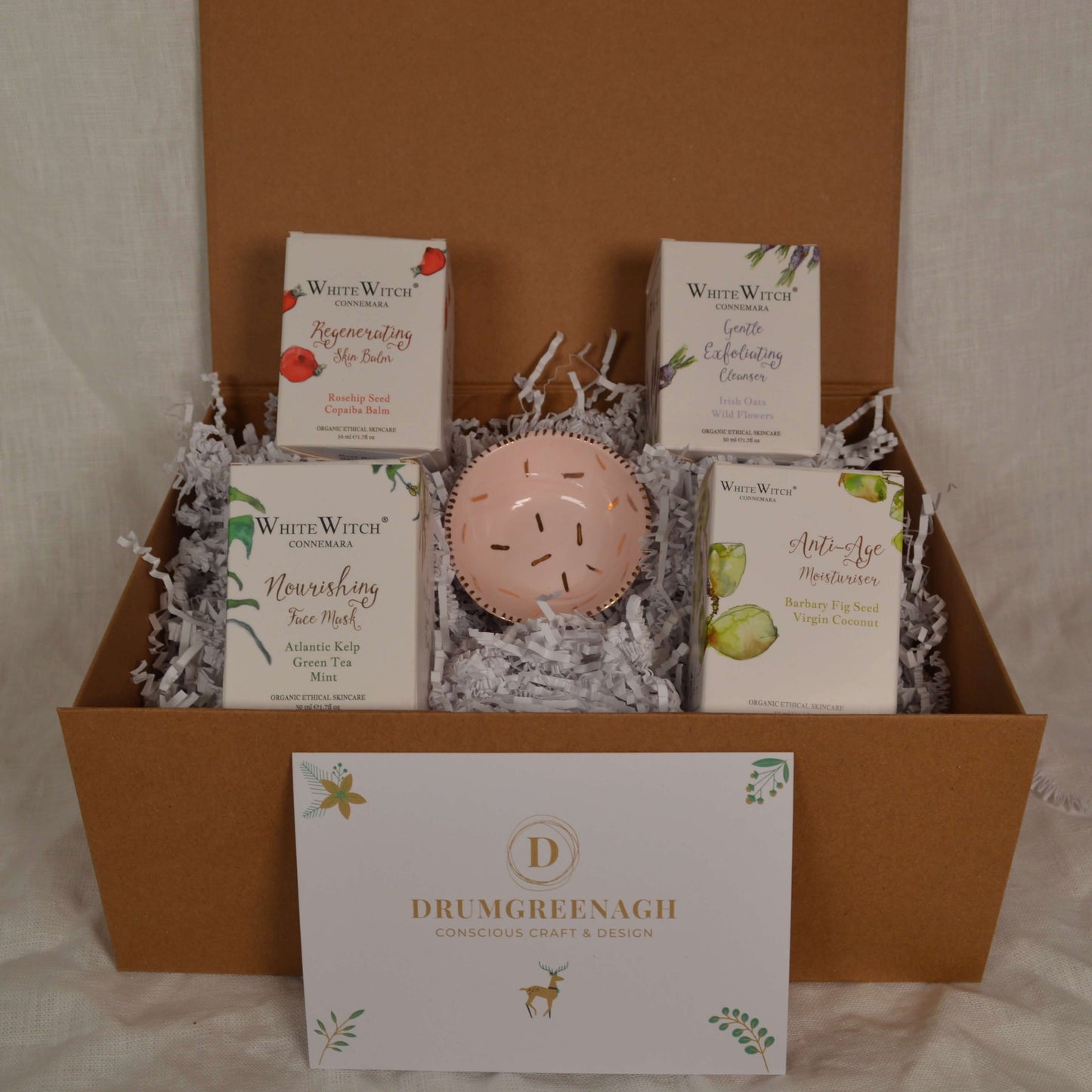 Natural Skincare & Dish Gift Set - Drumgreenagh Shop