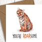 Funny Tiger Card - Drumgreenagh Craft & Design Store