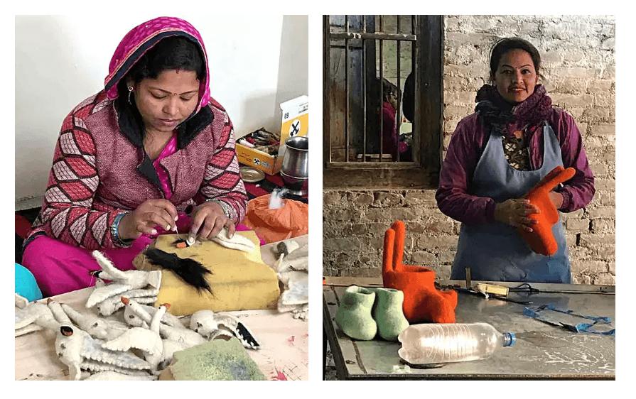 Handmade-Fox-Animal-Childrens-Slippers