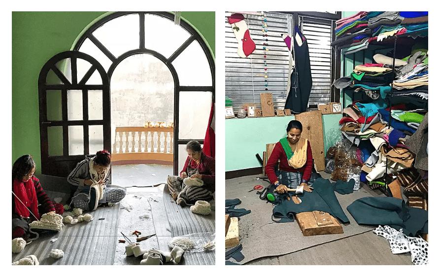 Hand Sewn Children's Penguin Slippers - Drumgreenagh Craft & Design Store