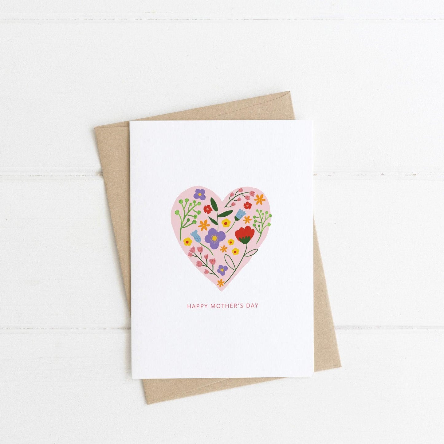 Heart Mother's Day Card