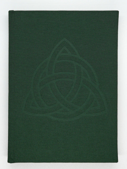 Irish-Linen-Handbound-Notebook-Trinity-Knot