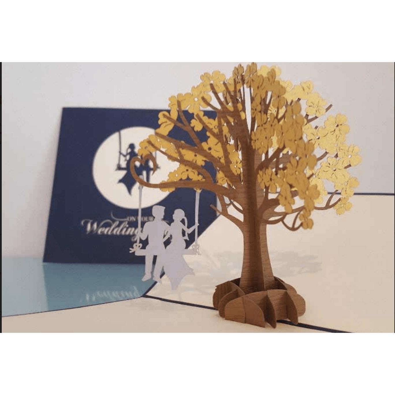Pop Up Wedding Card - Drumgreenagh Craft & Design Store