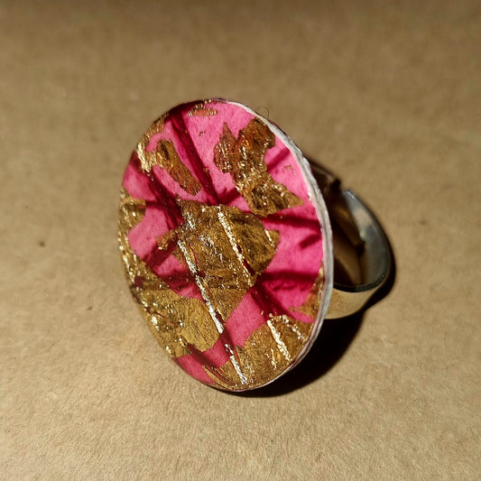 Pink & Gold Ró Ring