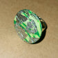 Lime Green & Silver Ró Ring