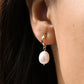 Fairtrade Gold Pearl Drop Earrings - Drumgreenagh Design Shop