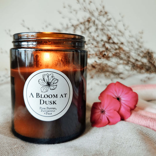 A Bloom At Dusk Candle
