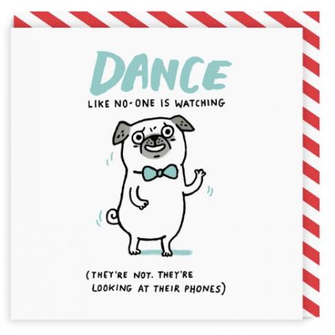 Funny Dance Card