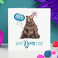 Fun Bear Birthday Card