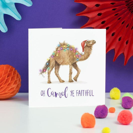 Joke Camel Christmas Card