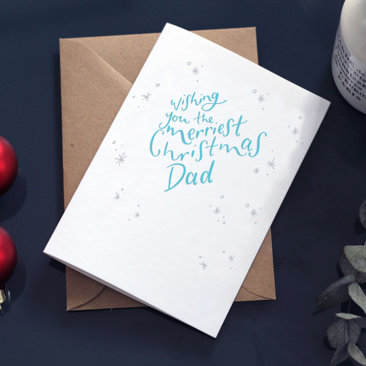 Dad Christmas Card - Drumgreenagh Design Store