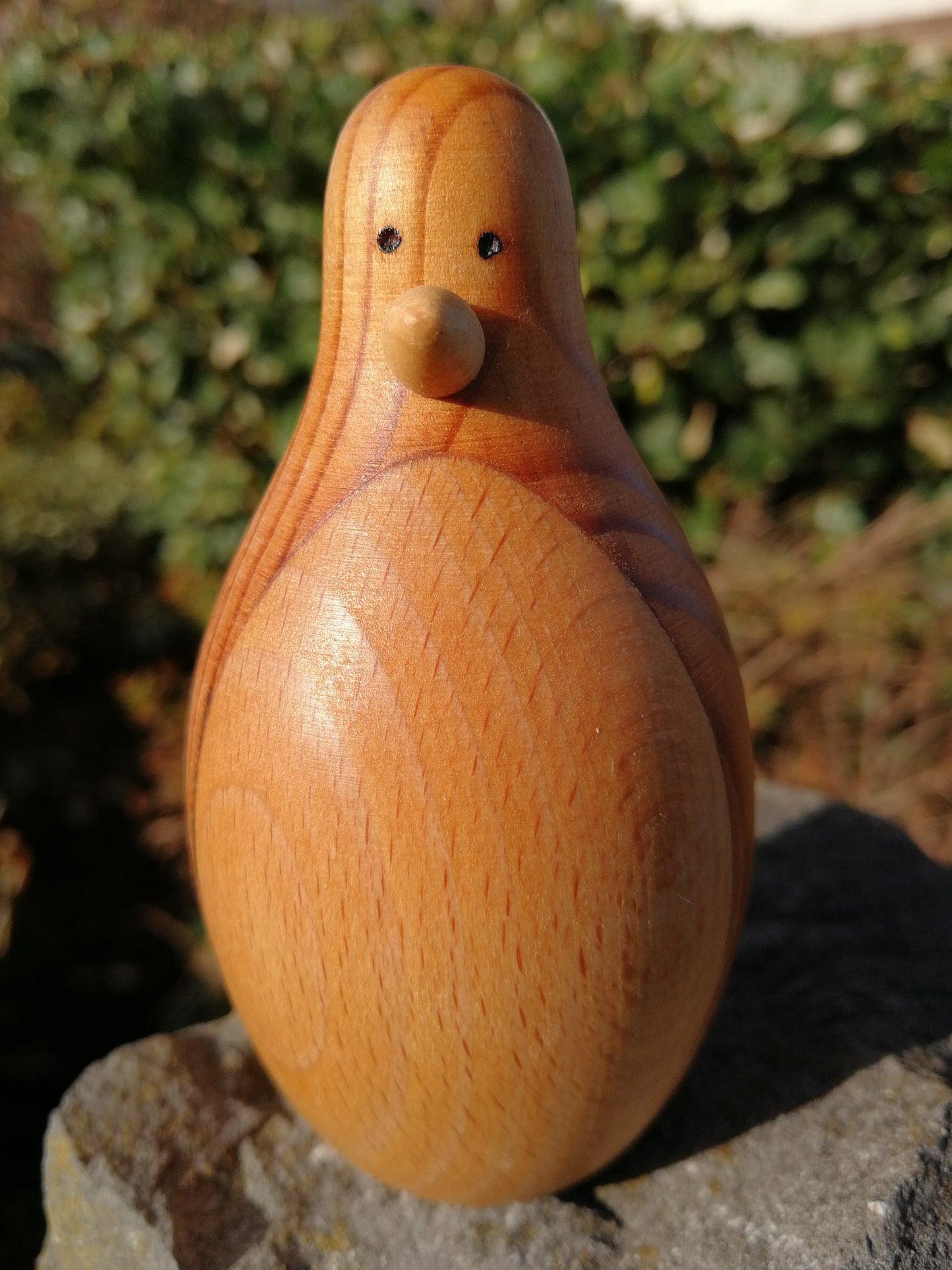 Hand Carved Hipster Penguin - Drumgreenagh Craft & Design Store
