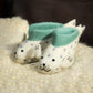 Hand Sewn Children's Seal Slippers - Drumgreenagh Craft & Design Store