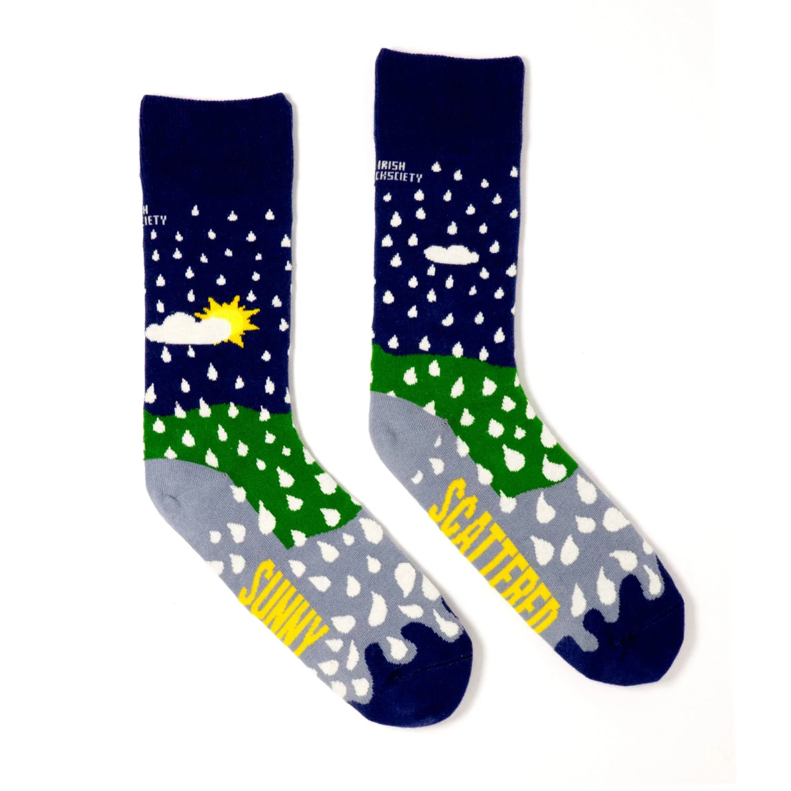 Irish Socksciety Weather Socks - Drumgreenagh Gift Store