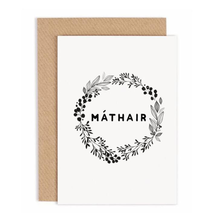 Mathair Irish Mother's Day Card