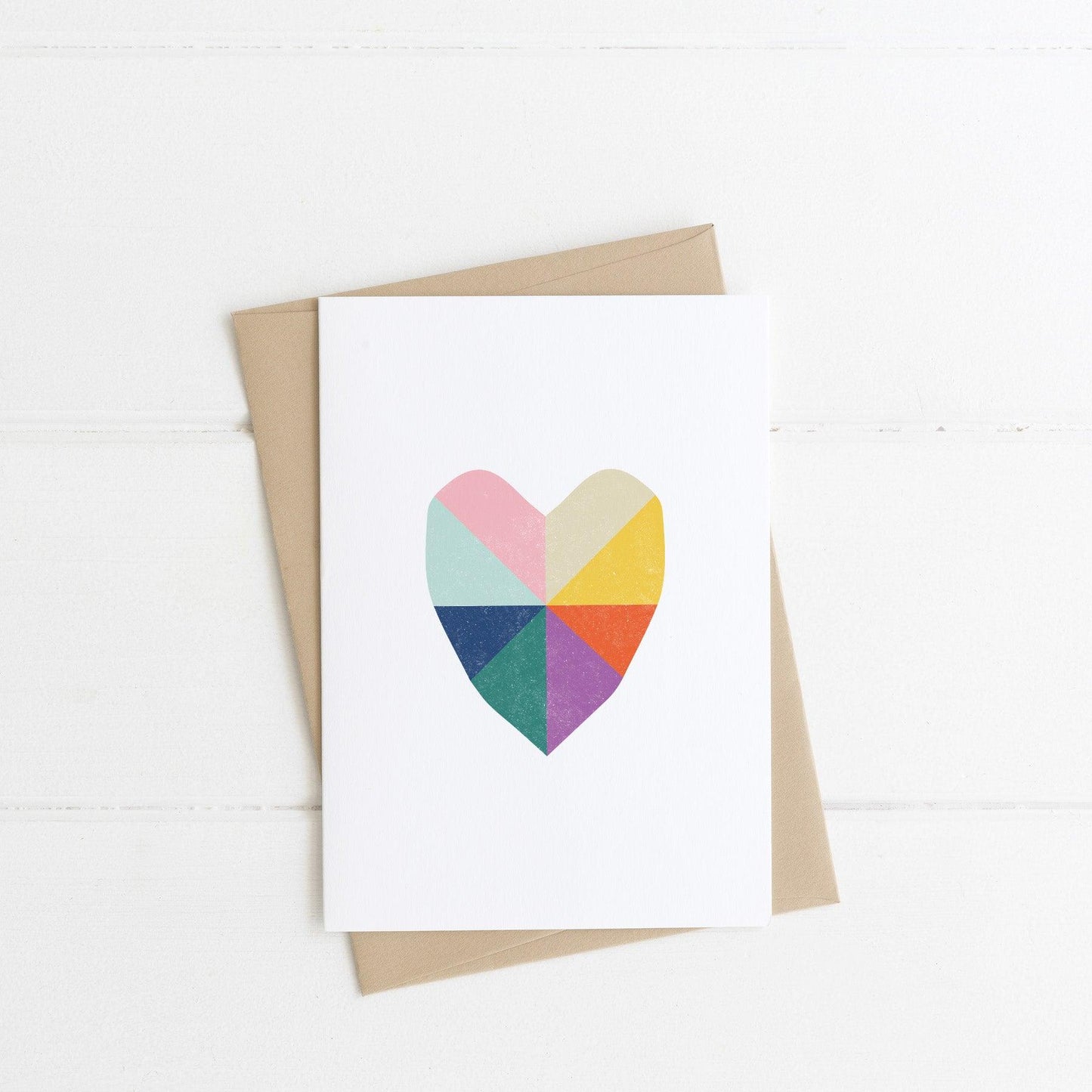 Multicoloured Heart - Drumgreenagh Craft & Design Store