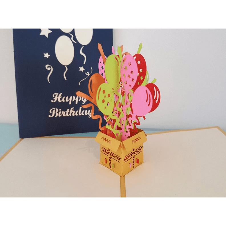 Pop Up Birthday Card - Drumgreenagh Craft & Design Store