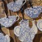 Blue & White Hand Painted Porcelain Deocrations