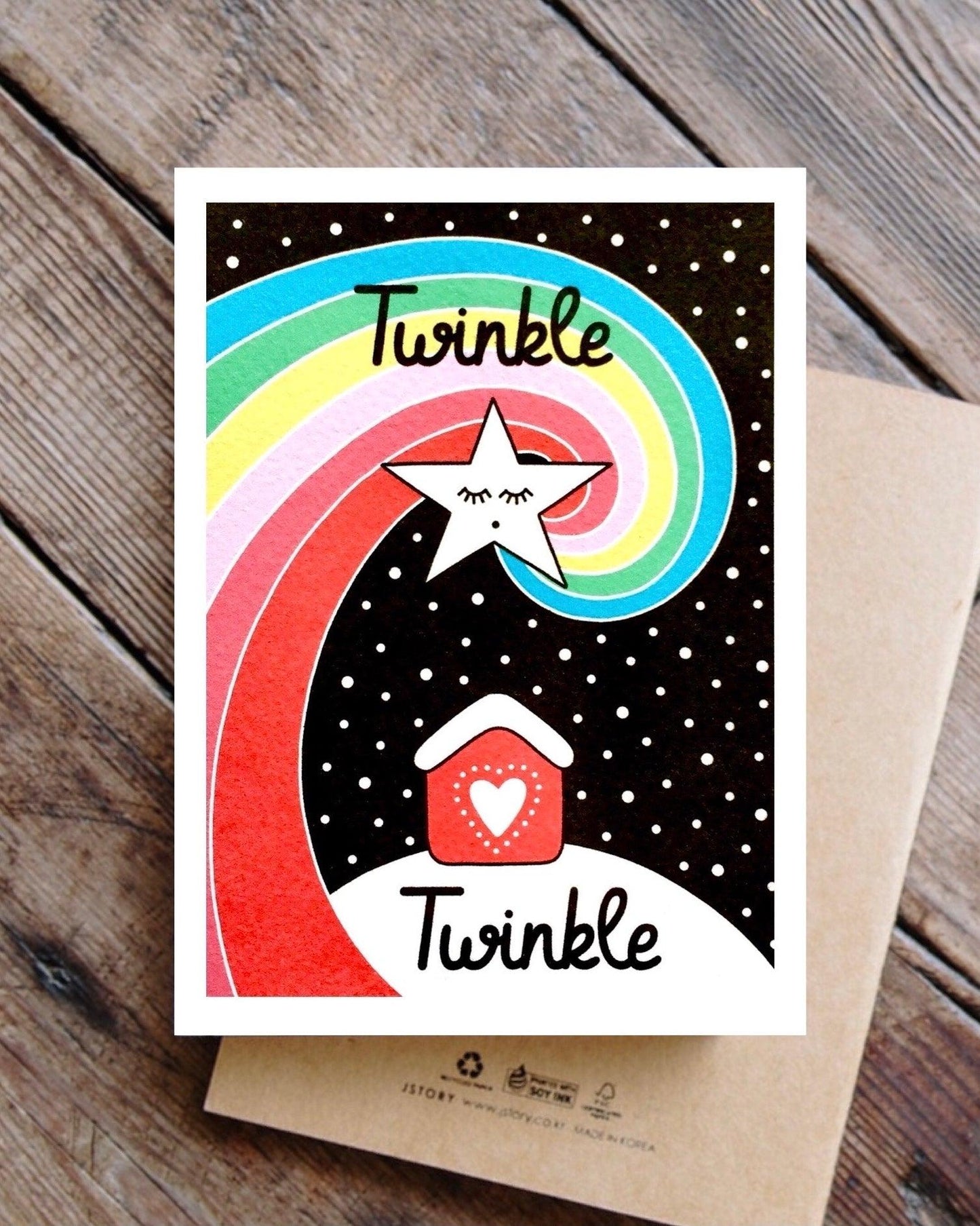 Twinkle Twinkle New Baby Card